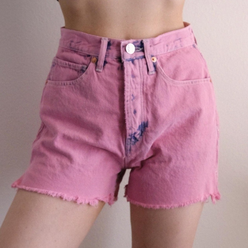 NWT Juicy Couture High-Rise Fray Denim Western Shorts